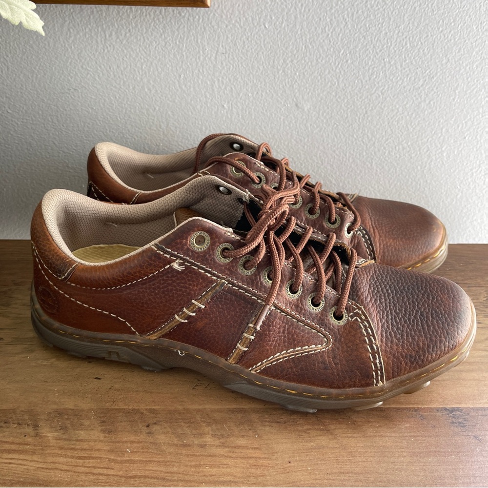 Dr. Martens Brown Leather Sneakers